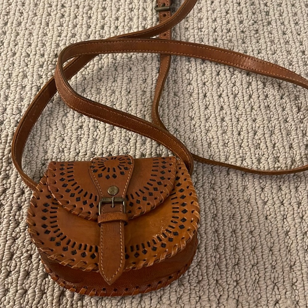 Cleobella Mini Western Leather Bag Purse